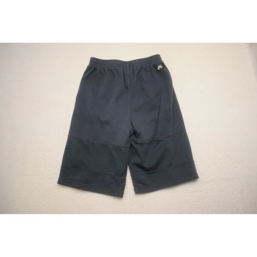 Nike SB Sweat Gym Shorts‎ Blue Performance Cotton Blend W/ Pockets Boys XL